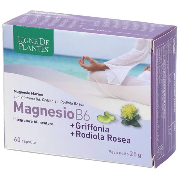 Magnesio B6 + Griffonia + Rodiola Rosea 60 compresse