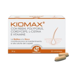 Kiomax è un prodotto innovativo, a base di funghi giapponesi, studiato per promuovere la ricrescita e il rinfoltimento dei capelli in caso di caduta, diradamento o alopecia areata.