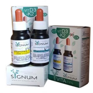 Kit Vitamina D3 + Vitamina K2